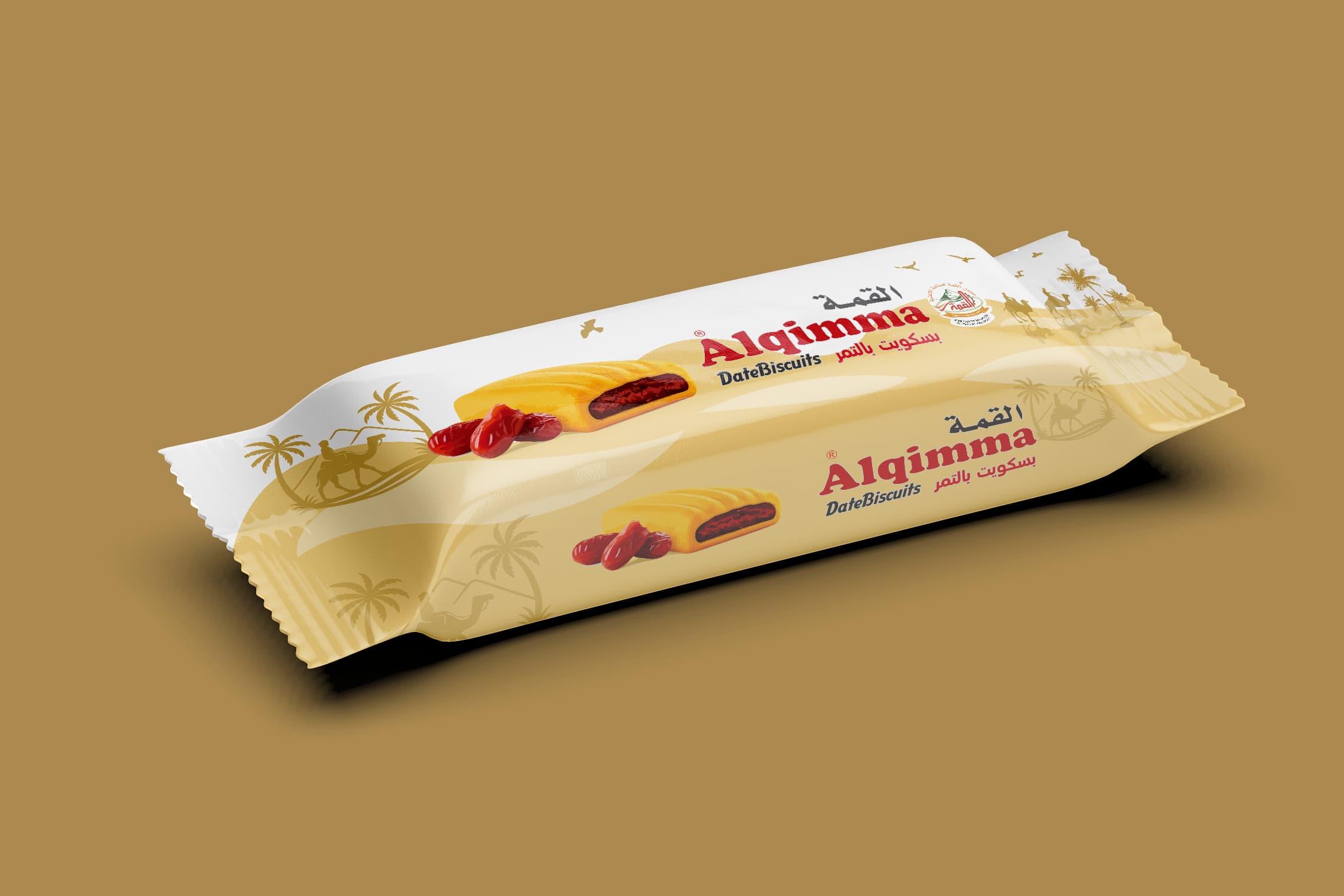بسكويت بالتمر القمة عائلي وسط - Al-Qimma Date Biscuit – Medium Family Pack, - باركود 768071008409 - Alqimma For Food & Confectionery Manufacturing
