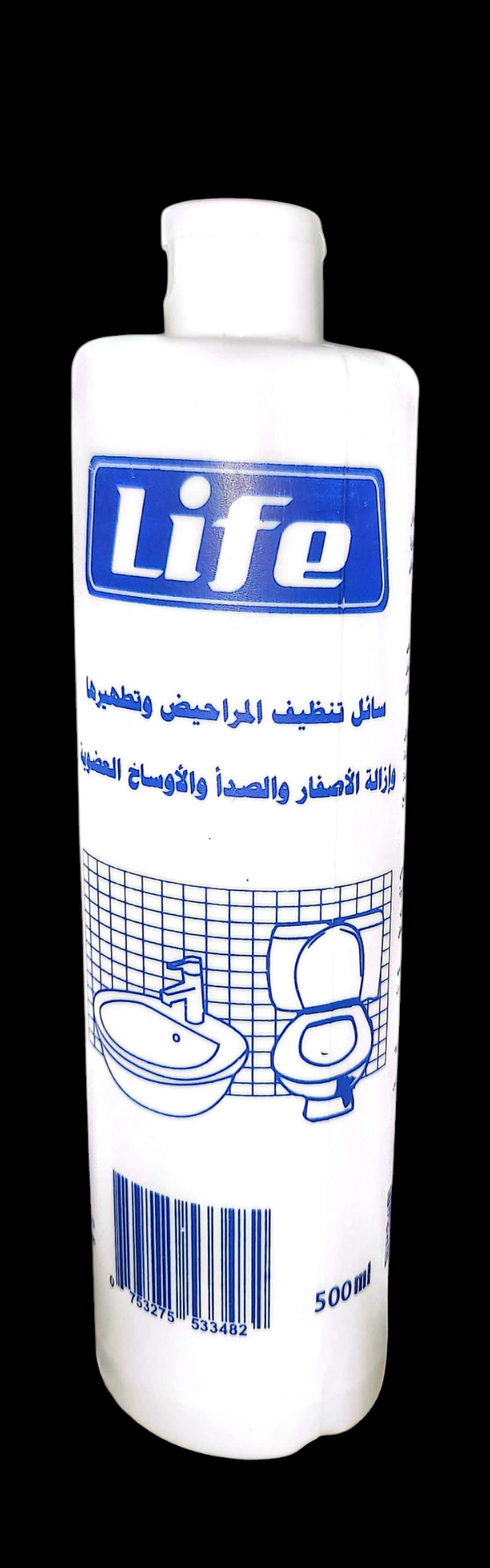 لايف منضف مراحيض -  - باركود 753275533482 - Life Lab for Medical Ind. & Chemicals