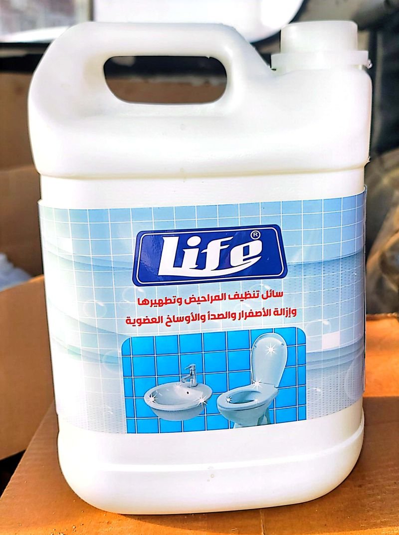 لايف منظف مراحيض -  فلاش  - باركود 753275533598 - Life Lab for Medical Ind. & Chemicals