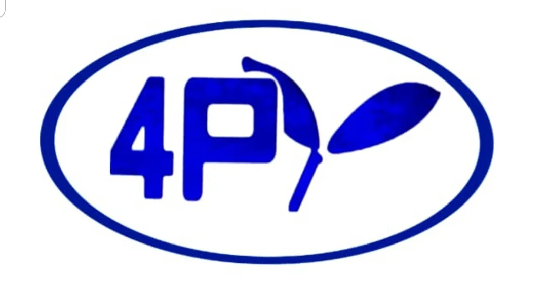 شعار مصنع 4P للبلاستيك
